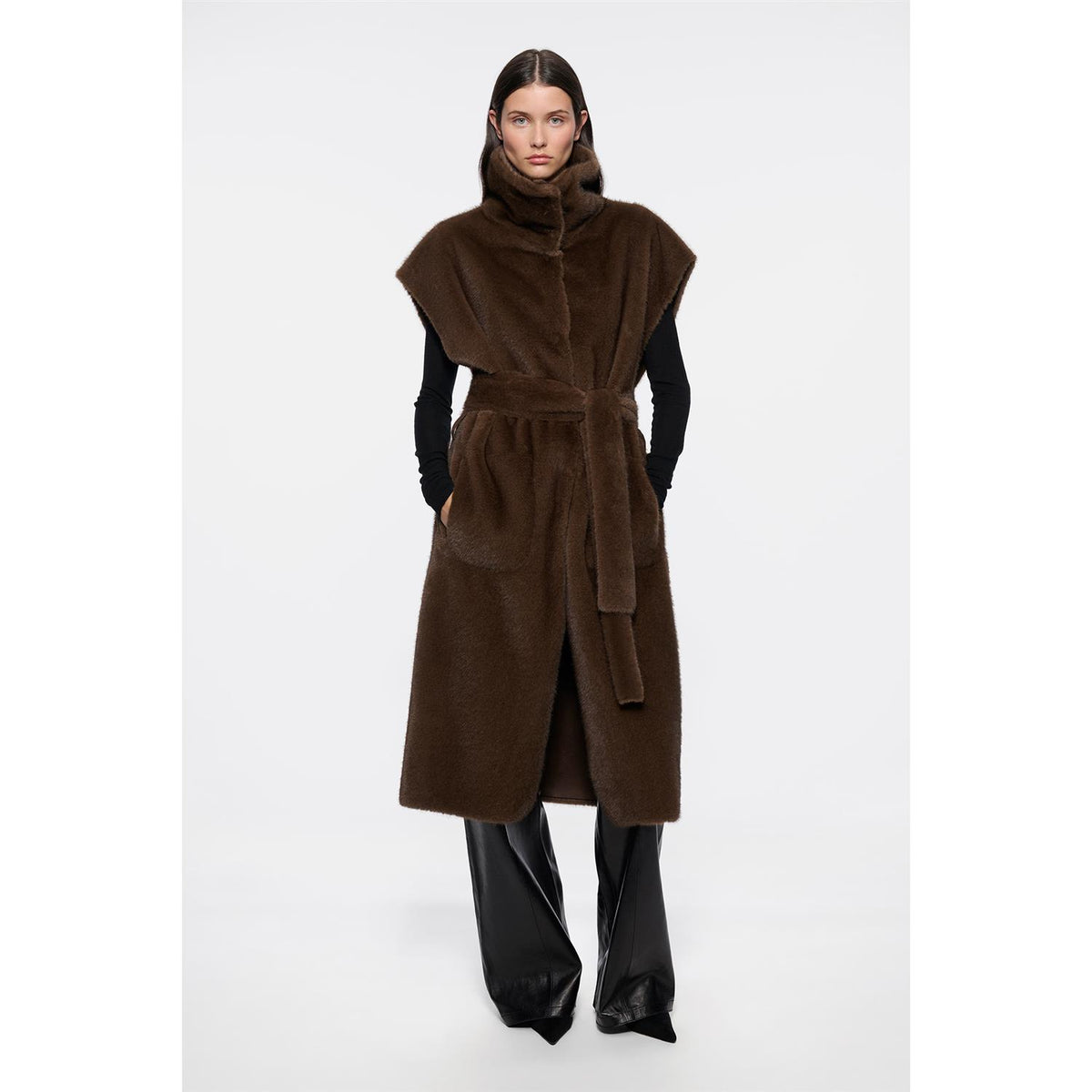 Oaklynn Vest Brown
