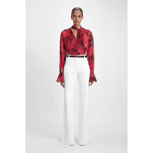Alina Jean Washed White