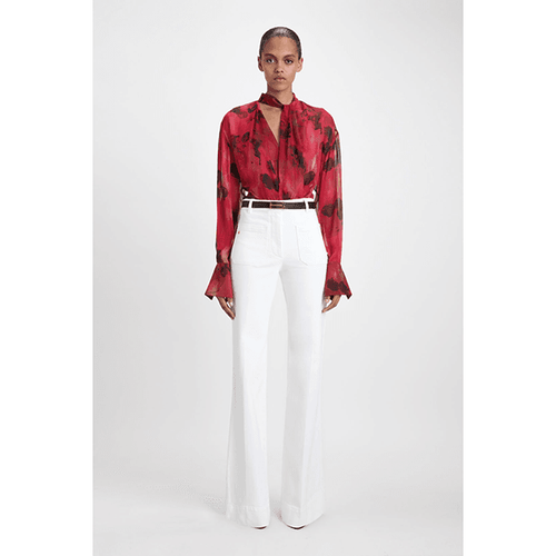 Alina Jean Washed White