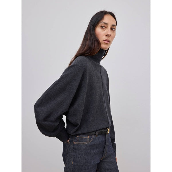 Merino Turtleneck Antracite grey