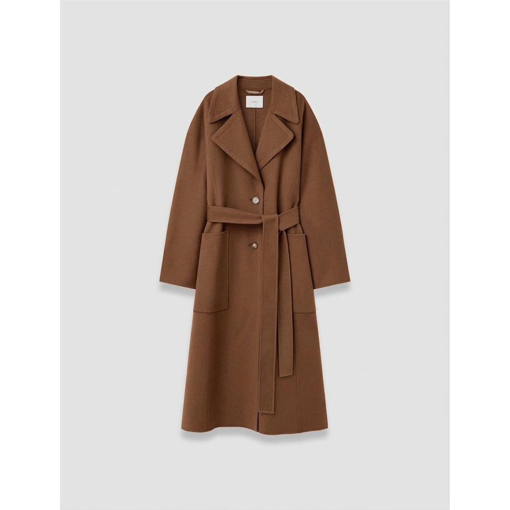 Spencer Double Face Cashmere Coat Taupe