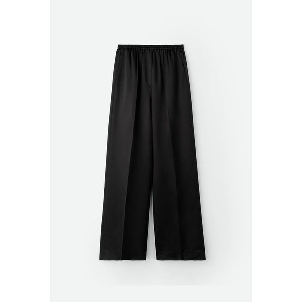 Silk Pants Black