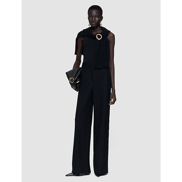 Yukio Gabardine Pant Black