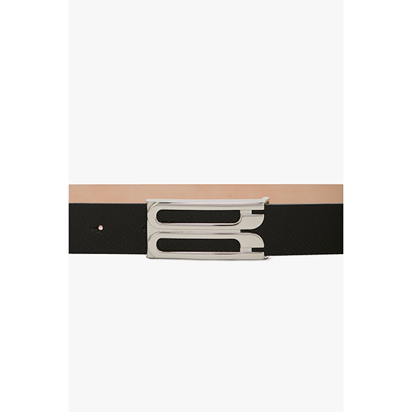 Regular Dorian Frame Belt Black Silver