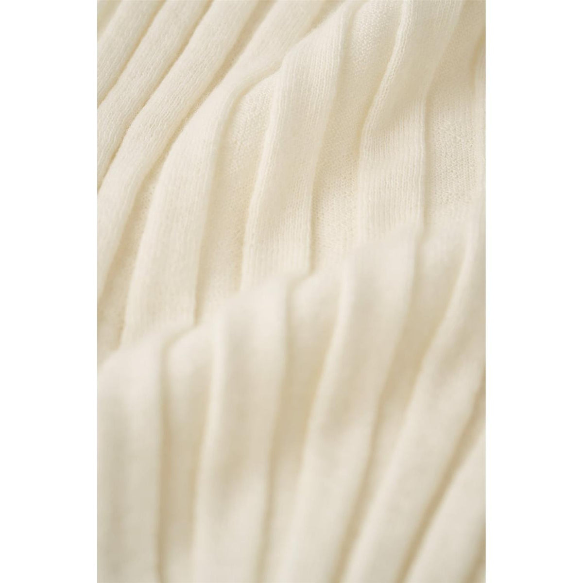 Featherlight Ribbed Top Bone