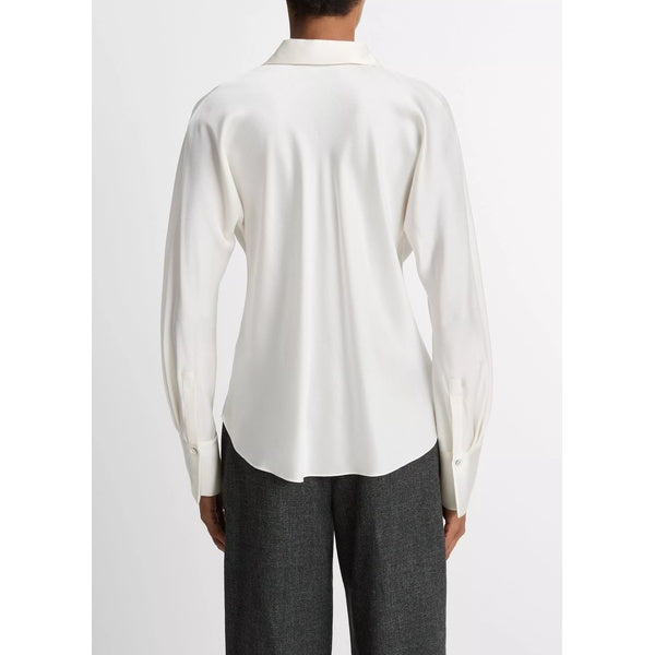 Bias L/S Blouse Off White