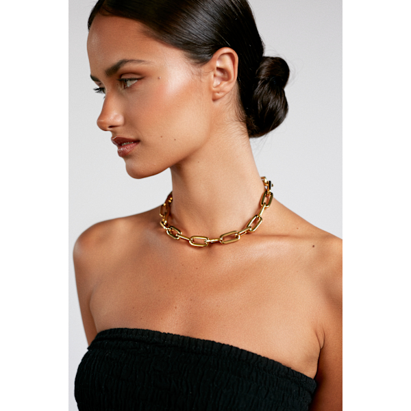 Golden Link Necklace