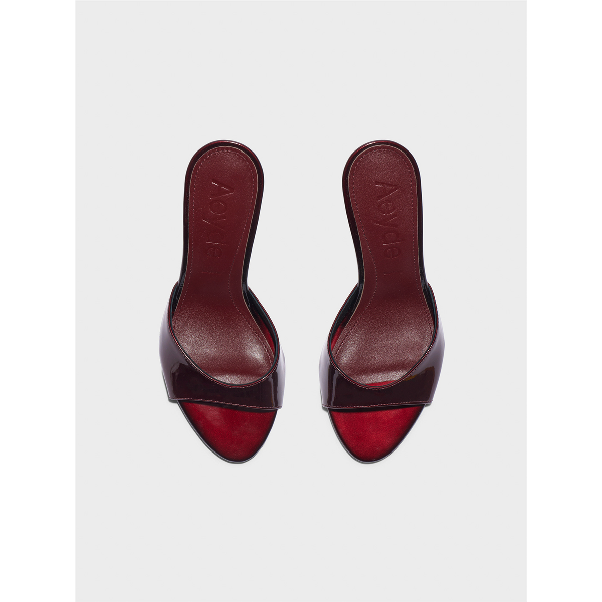 Samia Patent Leather Mule Port