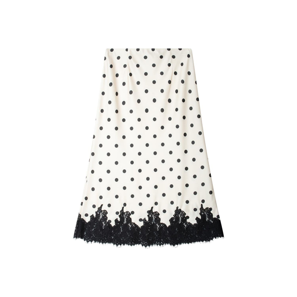 Lynne Skirt Black Polka Dot
