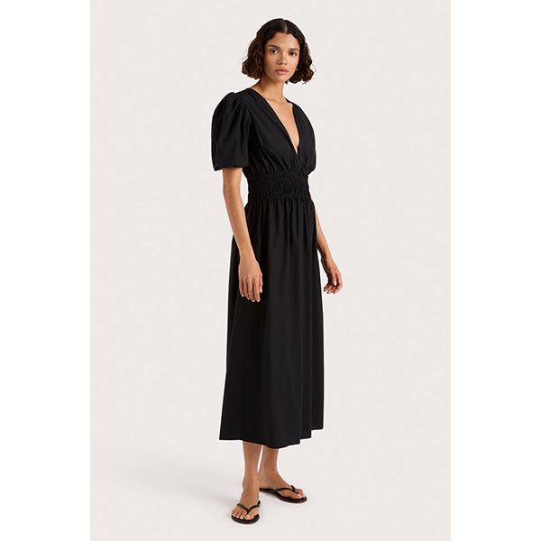 Grace Midi Dress Black