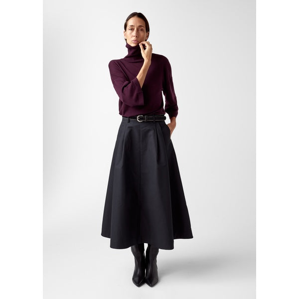 Tia Merino Knit Burgundy
