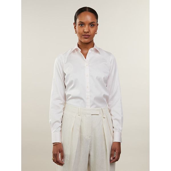 Sofie Shirt Light Pink Stripe