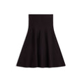 Darja Merino Skirt Dark Brown