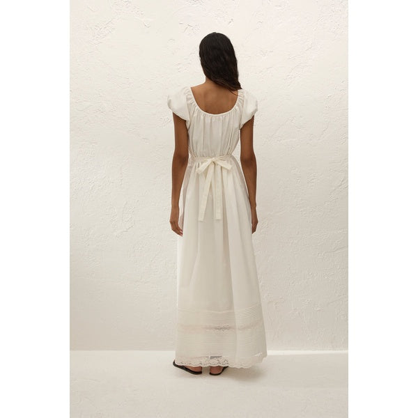 Elodia Maxi Dress Mila Lace Ivory