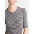 Striped Elbow Slv Crew Oceana Combo