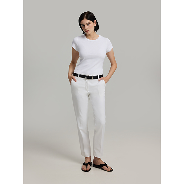 Jamy Trousers White