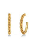 Tinsel Creoles L Gold