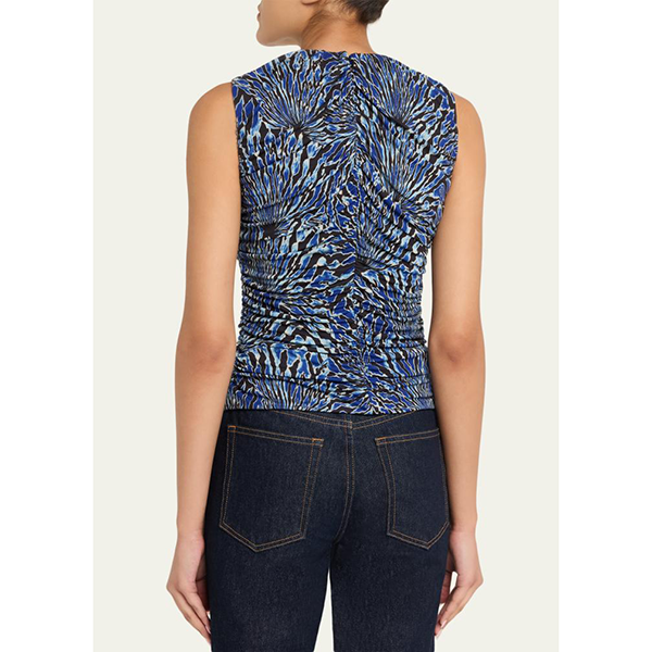 Annie SL Jersey Top Lapis