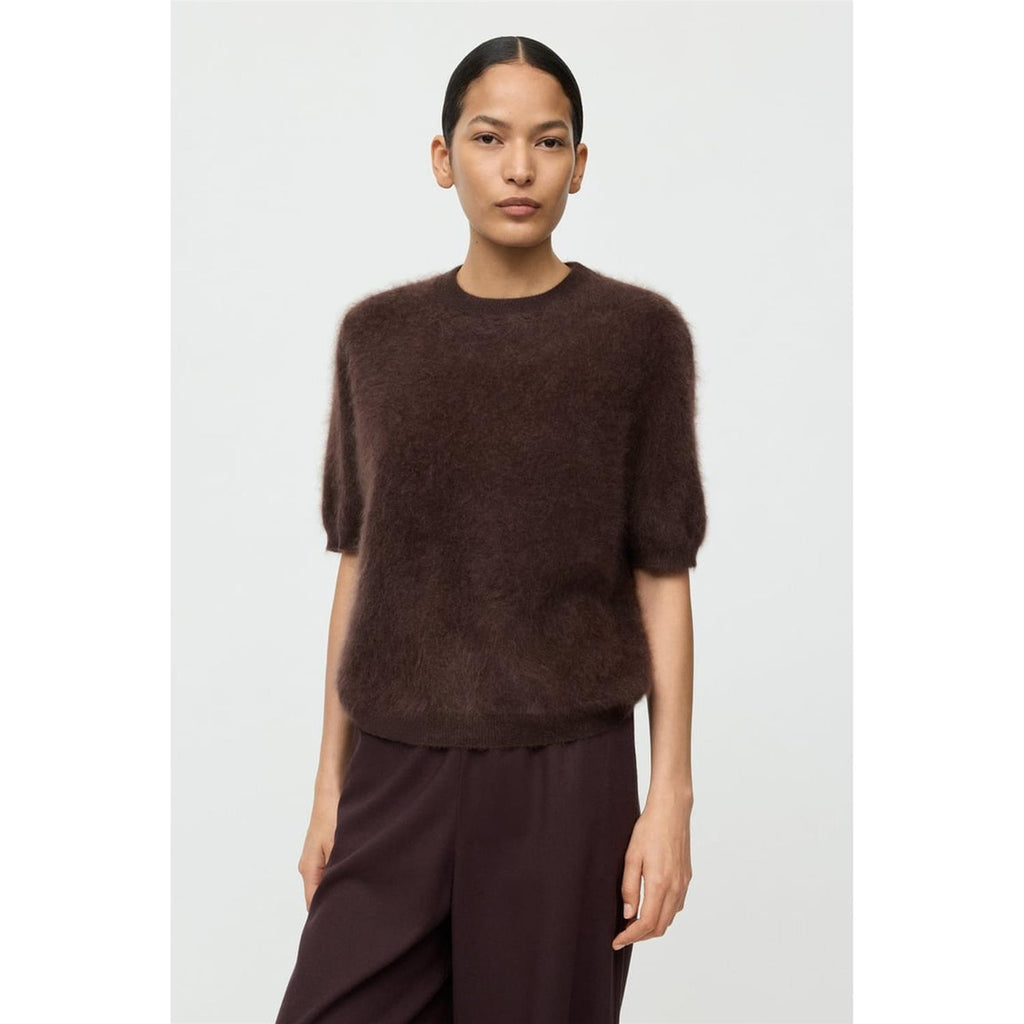 Brushed Short Sleeve Mocha