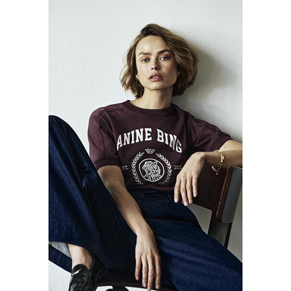 Jaylin Tee Collegiate Fig