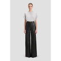 Alina Leather Trouser Black