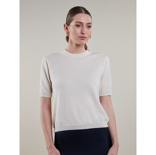 Janet Short Sleeve Offwhite