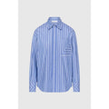 Pocket Detail Shirt Blue/White