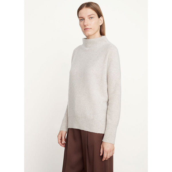 BOILED FUNNEL NK PULLOVER MARBLE