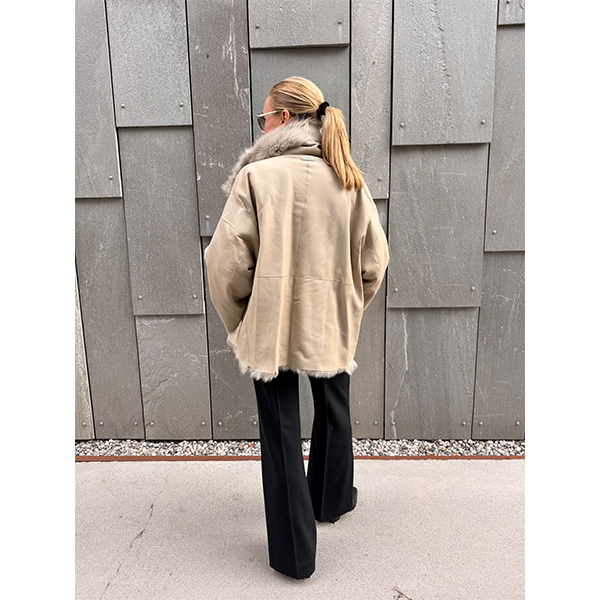 Utzon Jens Jacket Silver Mink