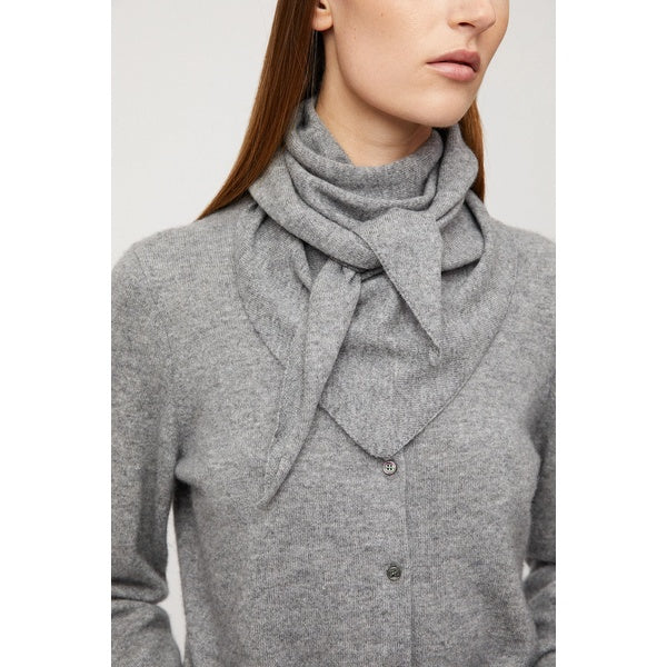 Memoir Cashmere Scarf Gray Melange
