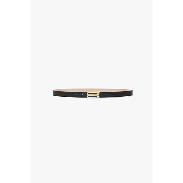 Regular Dorian Frame Belt Black Croc