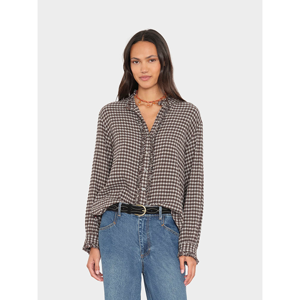 Amelie Shirt Walnut Brown