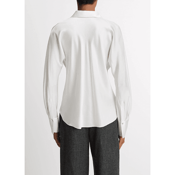 Bias L/S Blouse Off White