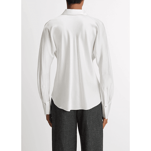 Bias L/S Blouse Off White