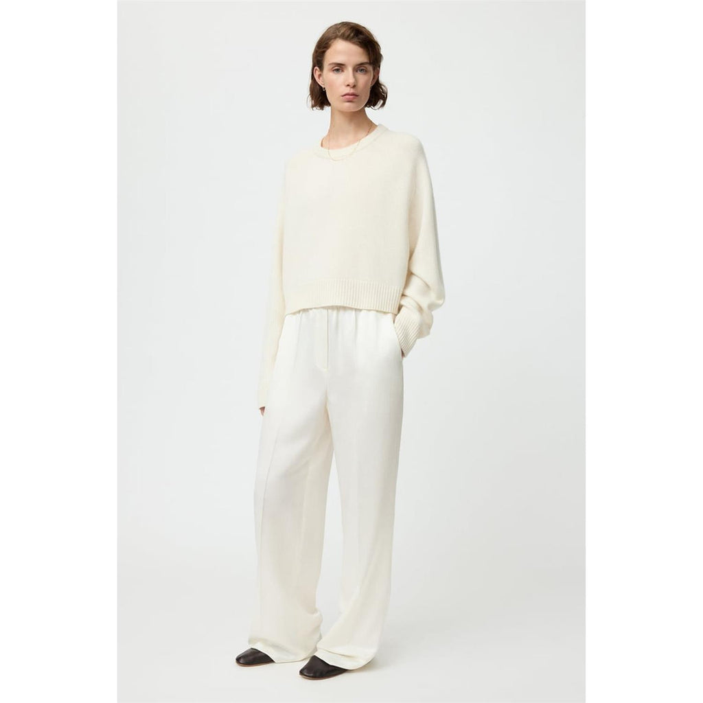 Cashmere Top Feather White