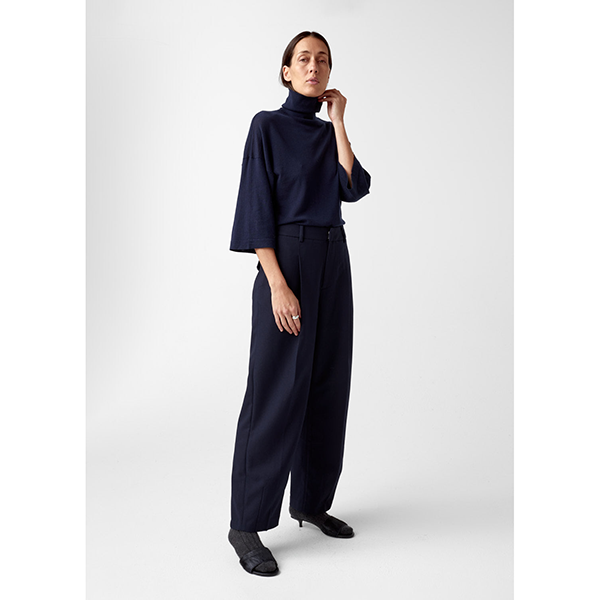 Tia Merino Knit Navy