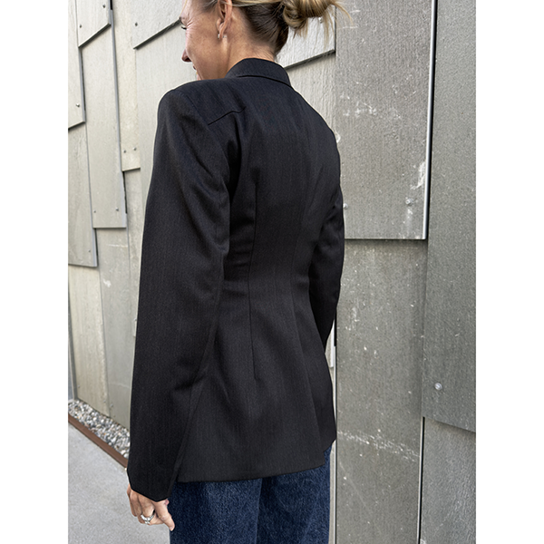 Slim Tailored Blazer Antracite Grey