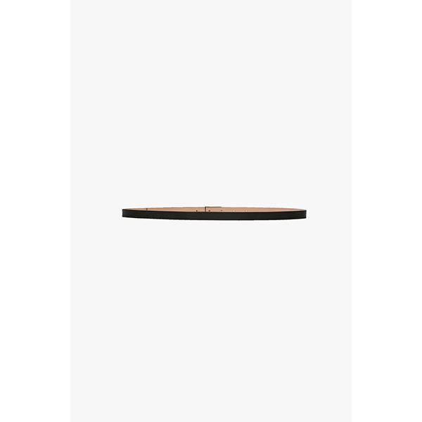 Micro Dorian Frame Belt Black Silver
