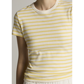 Stripe Shrunken 90s Tee Limone Combo