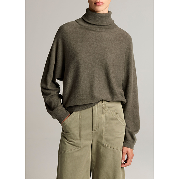 Dolman Turtleneck Sweater Rosemary