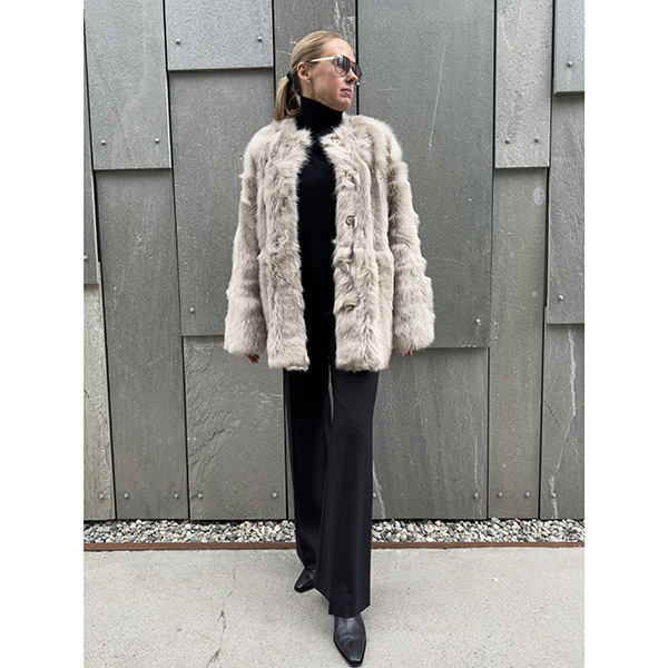 Utzon Jinko Jacket Silver Mink