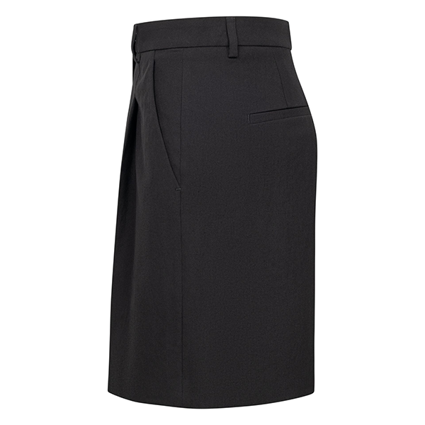 Chrissy Fine Linen Shorts Black