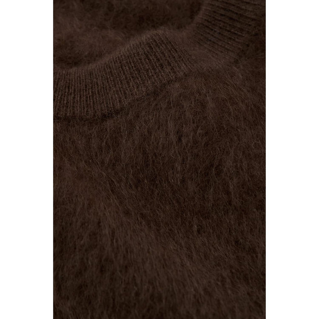 Brushed Short Sleeve Mocha