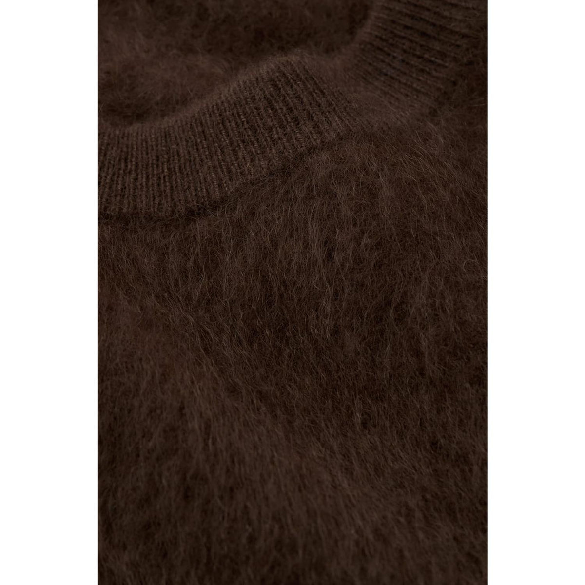 Brushed Short Sleeve Mocha