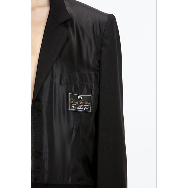 Fluid Detail Jacket Black