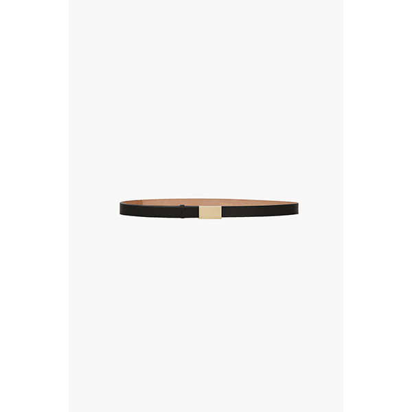 Portofino Mirror Belt Black
