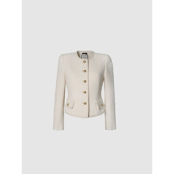 Lesley Blazer Chalk White