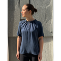 Linda Blouse Navy