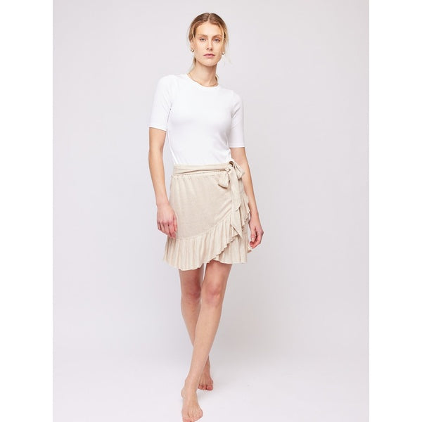 Sina Rib Tee White