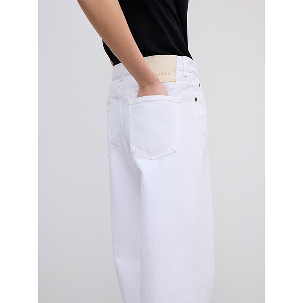 Baggy Fit Denim White